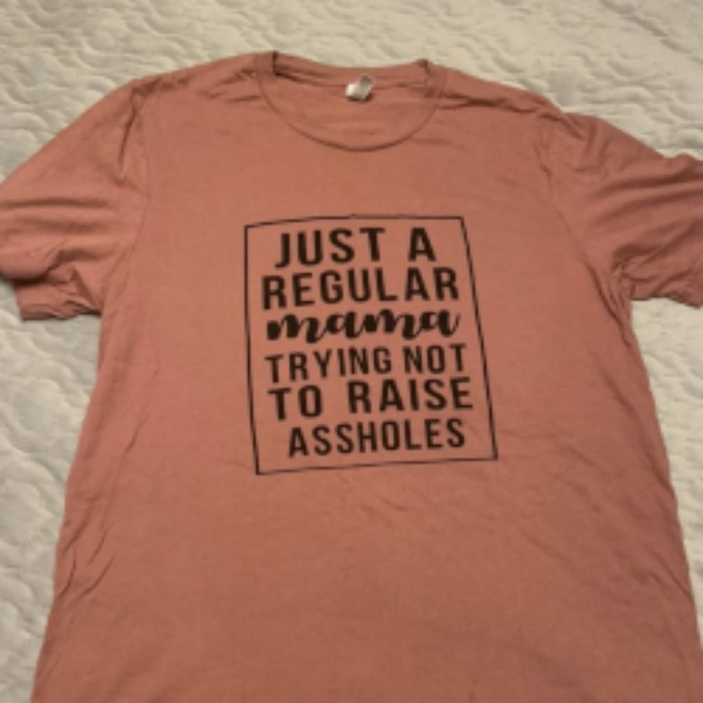 Boutique mom shirt size large